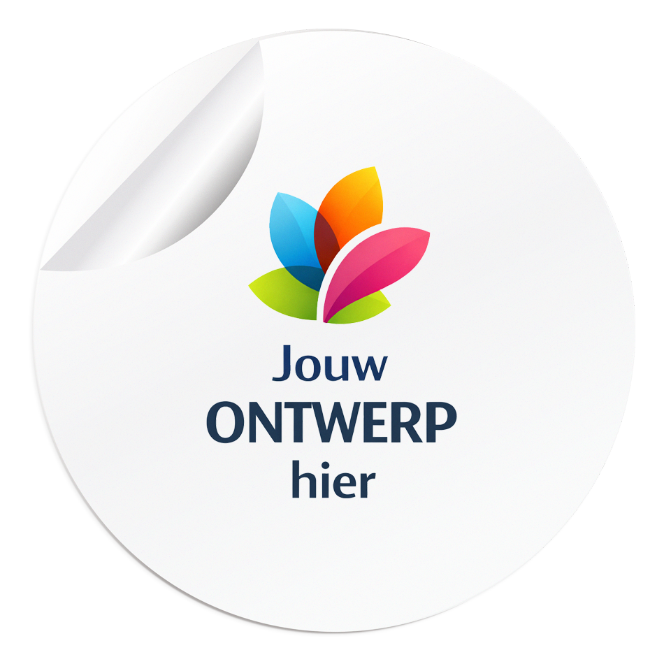 Stickers 5 cm (rond) laten maken | Goedkoop & snel geleverd