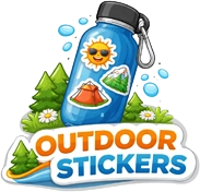 outdoor-stickers Outdoor stickers met waterwerende beschermlaag